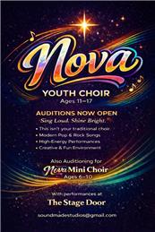Join Nova Youth or Mini Choirs🎤